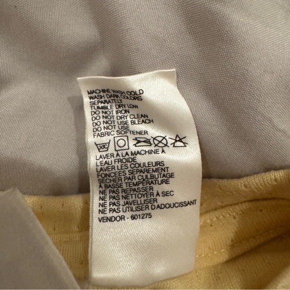 The North Face Women’s Yellow Dotted Crew Neck Shirt - Picture 5 of 5